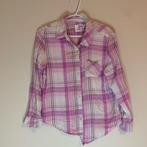 Justice Plaid longsleeve